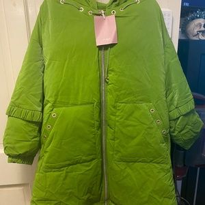 NAP Oversized Hooded Puffer Coat